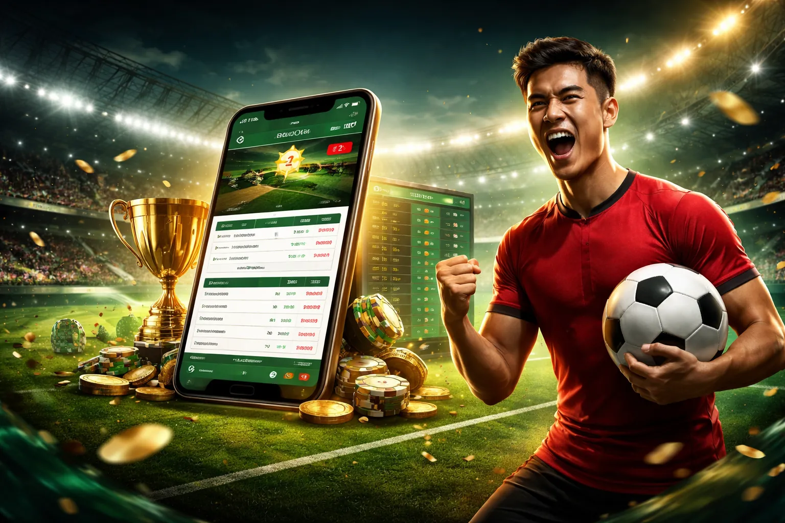 Sân vận động thể thao sôi động của onebet88